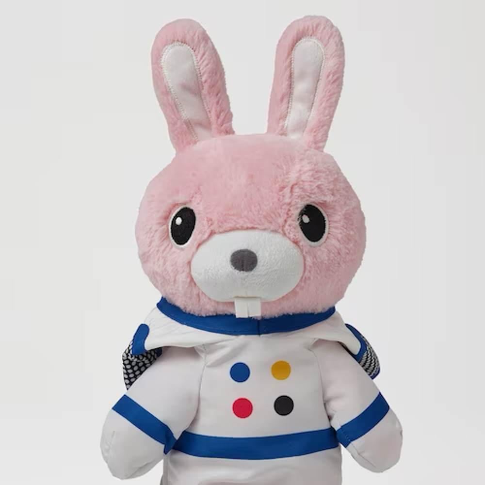 IKEA AFTONSPARV Soft Toy With Astronaut Suit, Rabbit, 11" (105.515.34) NEW